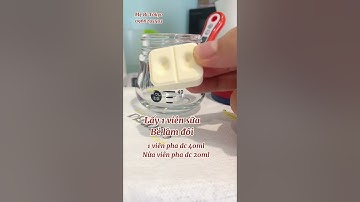 Cách pha sữa Meiji thanh 0-1 tuổi ( pha lượng ít cho bé sơ sinh )