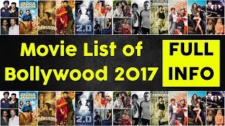 List of Bollywood Movies Wiki of 2017 with full info || Bollywood Josh