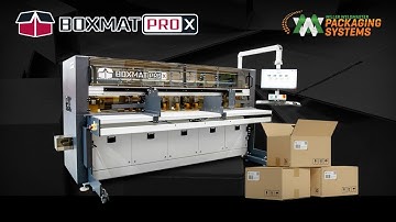 The Perfect Box Making Machine - Boxmat Pro X | Miller Weldmaster