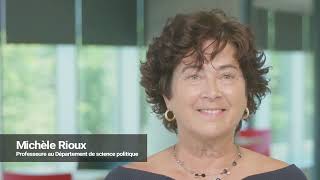 Michèle Rioux, nouvelle Membre de la Division des sciences sociales de l'Académie des sciences sociales de la Société Royale du Canada