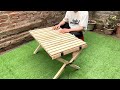How To Make A Camping Coffee Table // Woodworking Ideas Best