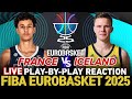 🔴FRANCE VS ICELAND │ FIBA EUROBASKET 2025 Play-by-Play Reaction &amp; Scoreboard