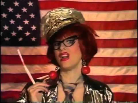 Vote for Rhonda Shear for President  message 2 Beverly Center