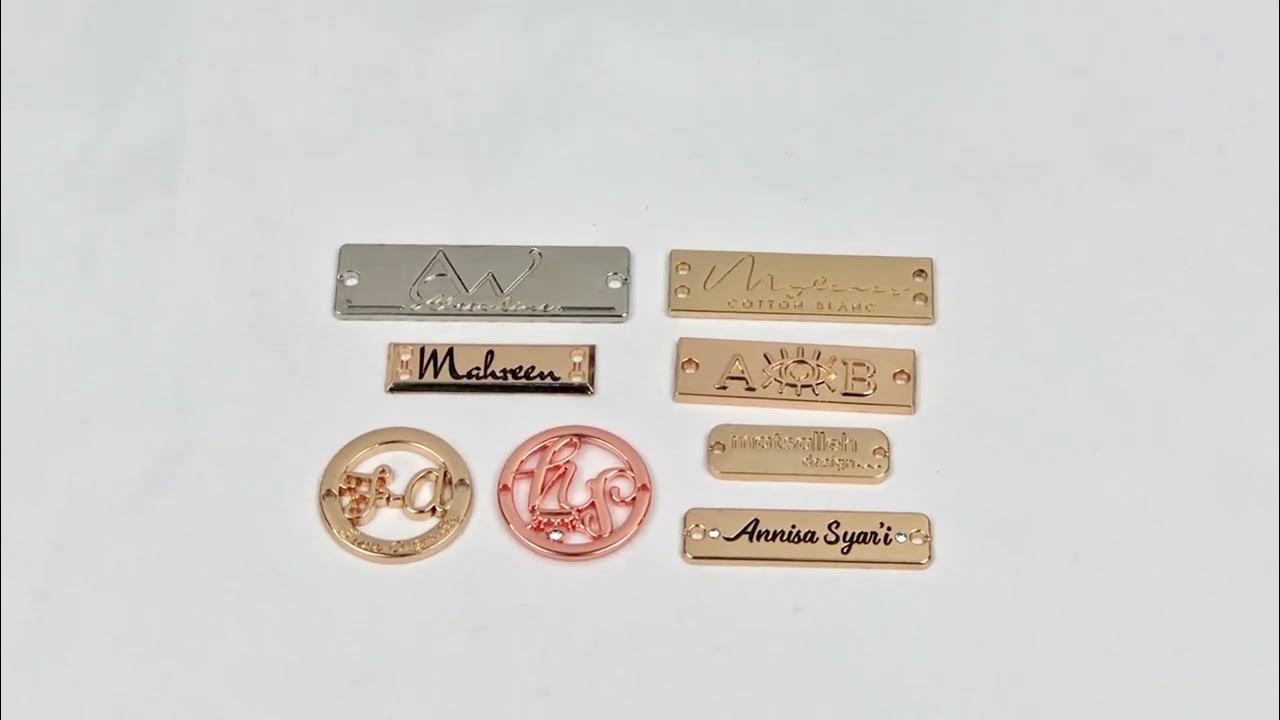 22 1226 09 metal clothing label YouTube