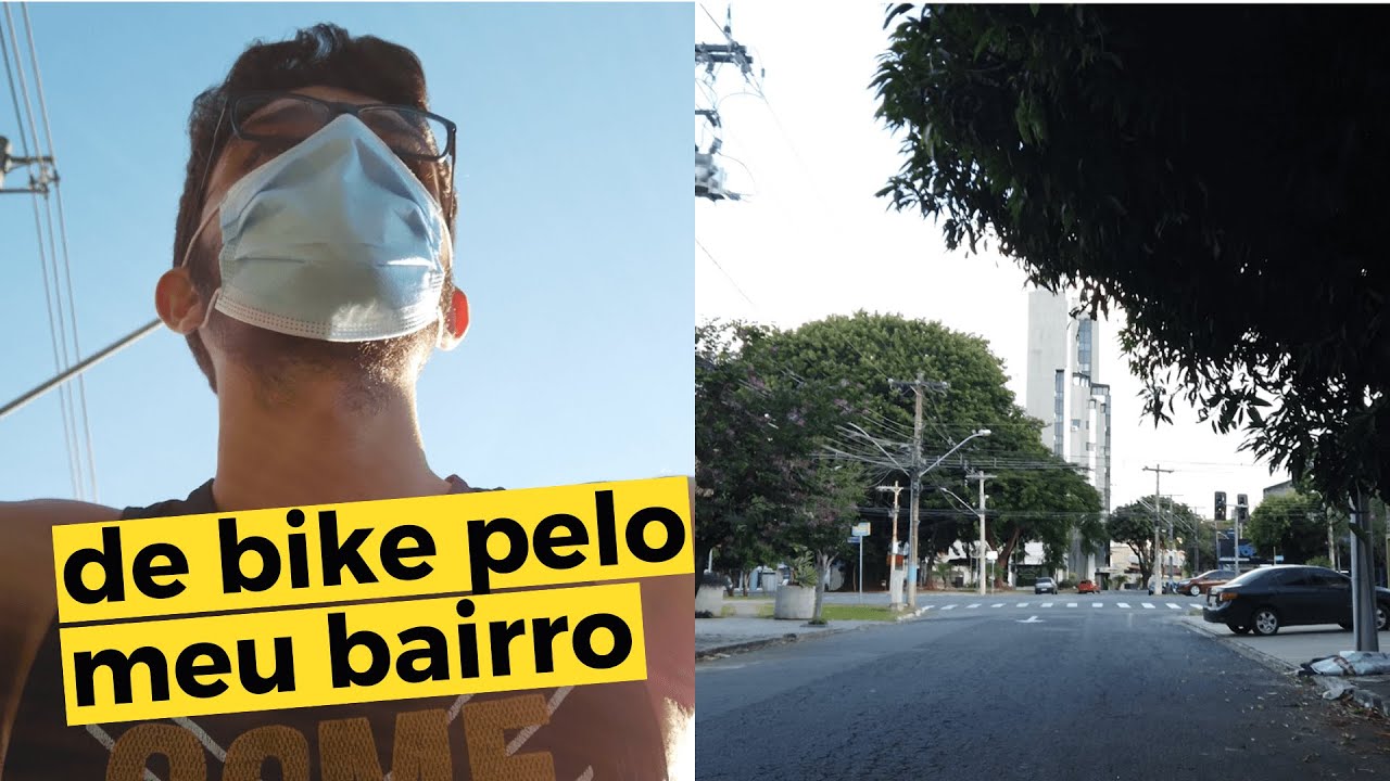 De bike pelo meu bairro
