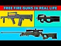 (Part - 7) Free Fire All Guns In Real Life  | free fire guns in real life | Million Fact