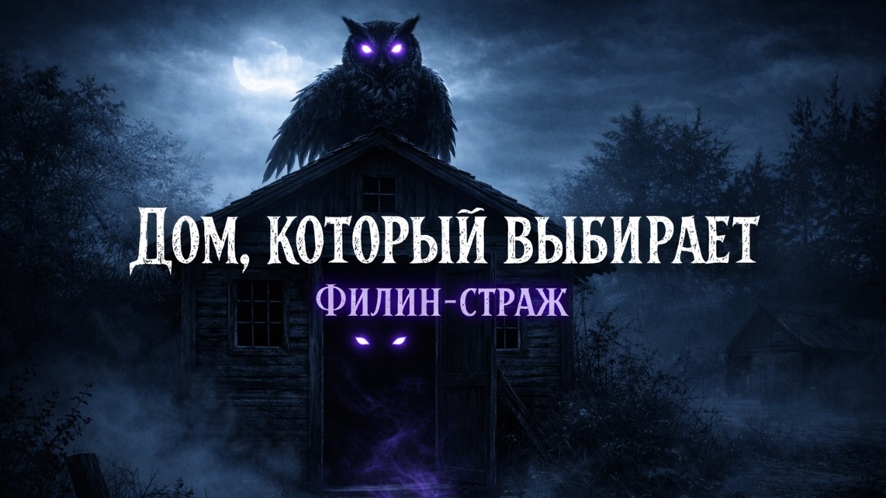 Если стало страшно он смотрит. Филин - страж.