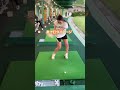 ラウンド後の自主練 #ゴルフ #ゴルフレッスン #ゴルフスイング #golfswing #golf #練習#アイアン#飛距離