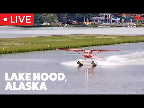 Lake Hood Seaplane Base, Anchorage, Alaska, USA | StreamTime LIVE