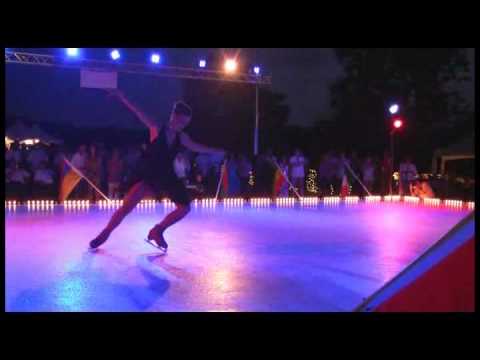 August Night skating show on EZ Glide 350 Synthetic Ice.