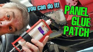 Fix a Rusty Panel With Sheet Steel and Panel Glue