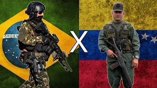 Brasil x Venezuela - Comparação Militar (2024)