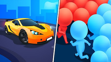 Race Master 3D - Car Racing VS Count Masters  | All Level Gameplay NEW UPDATE ( IOS/Android )