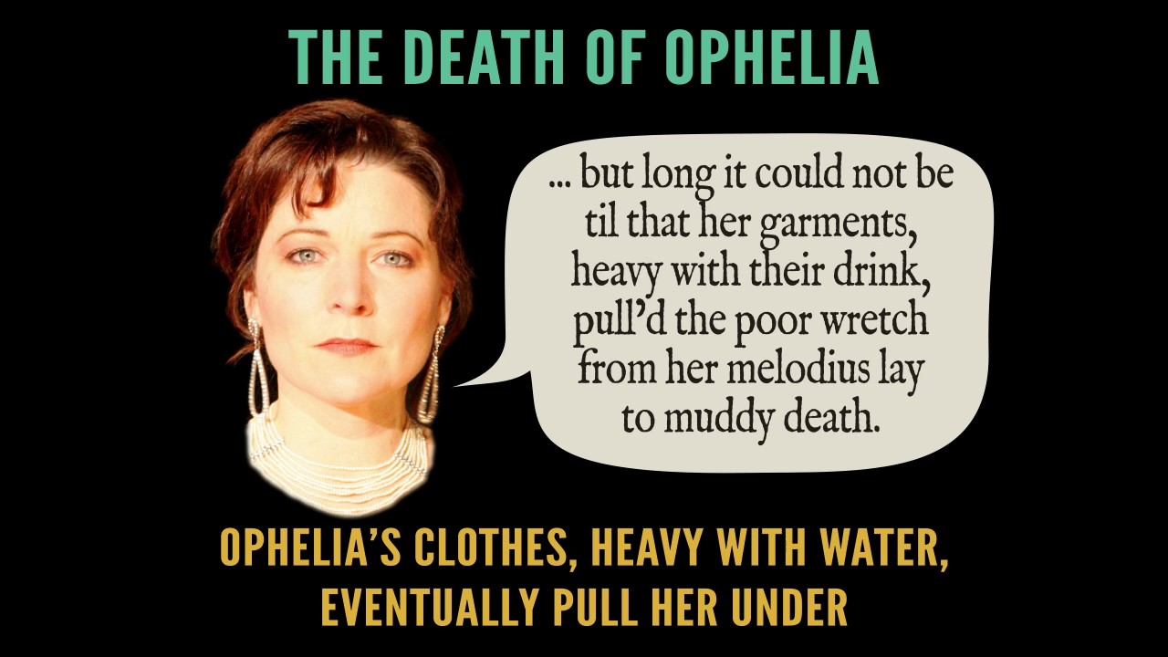 myShakespeare | Hamlet 4.7 Gertrude’s Description of Ophelia's Death ...