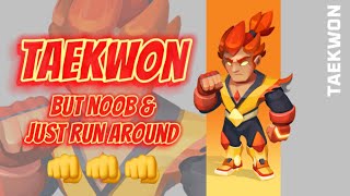 Thetan Arena (NFTs) - Hero Strike : GamePlay - TAEKWON : Running around & Can't get a Box/ Low HP screenshot 4