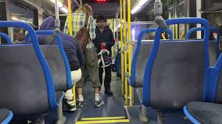 CTA On Board Riding 2008 New Flyer DE60LF Bus 4076 on Route 21 Cermak from Prairie to Harlem