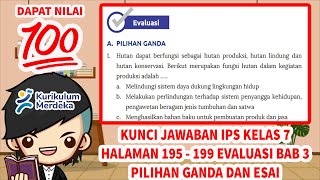 Kunci Jawaban IPS Kelas 7 Halaman 195 - 199 Evaluasi Bab 3 Kurikulum Merdeka screenshot 2