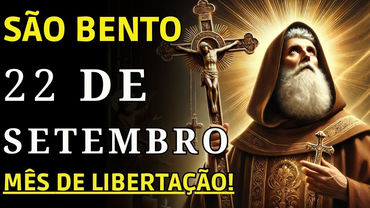 🙏 ORAÇÃO PODEROSA para PROTEGER e LIMPAR Sua CASA de TODO MAL! Reze com SÃO BENTO ✨