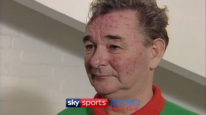 Brian Clough after Nottingham Forest's relegation ...