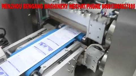Automatic 4 side seal packing machine