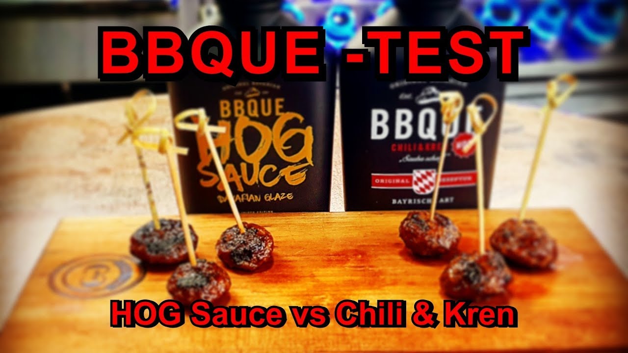 📷 BBQUE Test Teil 2 HOG Sauce Chili & Kren 🔥 Grill & Chill 🍺 / 🍖