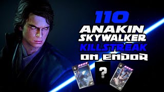 Star Wars Battlefront II 110 Anakin Skywalker Killstreak (On Endor) No Massive Strikes