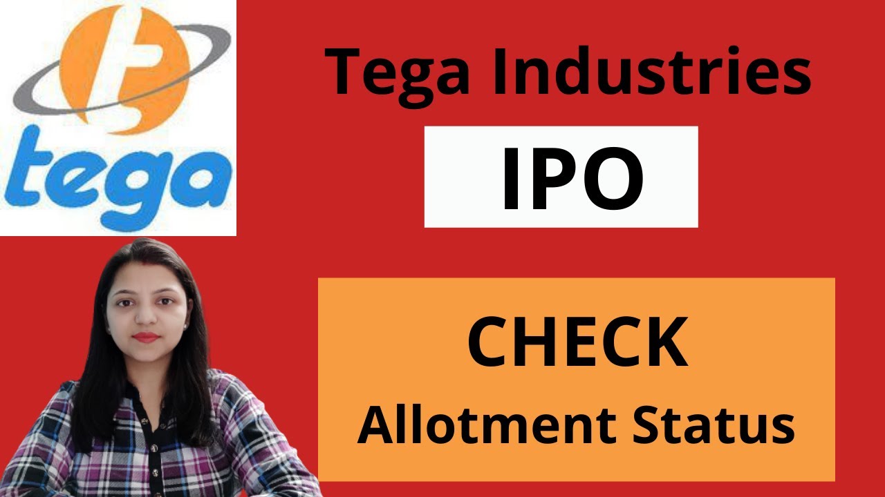 Tega Industries IPO Allotment Status | How to check? | GMP?  Listing gain?
