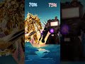 Titan Clockman VS Titan TV Man #skibiditoilet #viral #shorts #edit