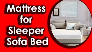 Classic Brands Memory Foam Replacement Mattress for Sleeper Sofa Bed