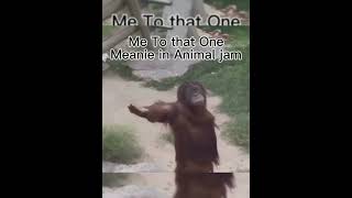 Take that! #animaljam #animaljamplaywild #aj #ajpw #funny #gorrilla #monkey