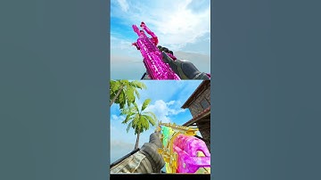 CODM BATTLE FOR COLORS | LEGENDARY KN44 color spectrum vs LEGENDARY sS6 phobos | #shorts #codm