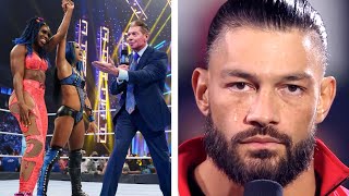 Roman Reigns Sad News! Sasha Banks And Naomi Returns Confirmed By WWE Leaked!