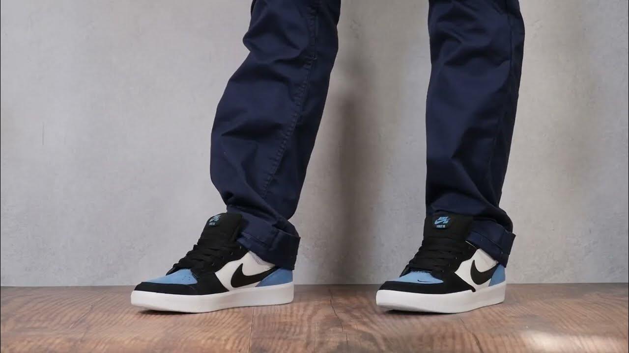 Sumergir Enfatizar biografía NIKE SB FORCE 58 DUTCH BLUE/BLACK/WHITE ON FEET - YouTube