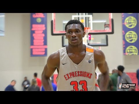 Top Ranked Sophomore Center Moussa Cisse Highlights From EYBL Indy!