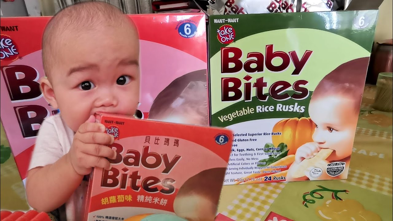 BABY BITES FOOD REVIEW (for 6 months onwards) YouTube