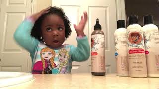 IM ALMOST 3 SO I GET TO WASH MY OWN HAIR