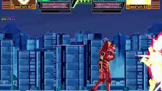 evangelion mugen tony world   asuka combo