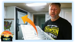 DIY: How to Replace RV Refrigerator Door Panels with Magnetic Metal by Natural State Rebels 66 views 13 days ago 8 minutes, 28 seconds