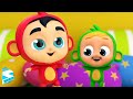 пять маленьких обезьян | Музыка для детей | Детские стишки | Super Supremes Russia | Обучающие видео