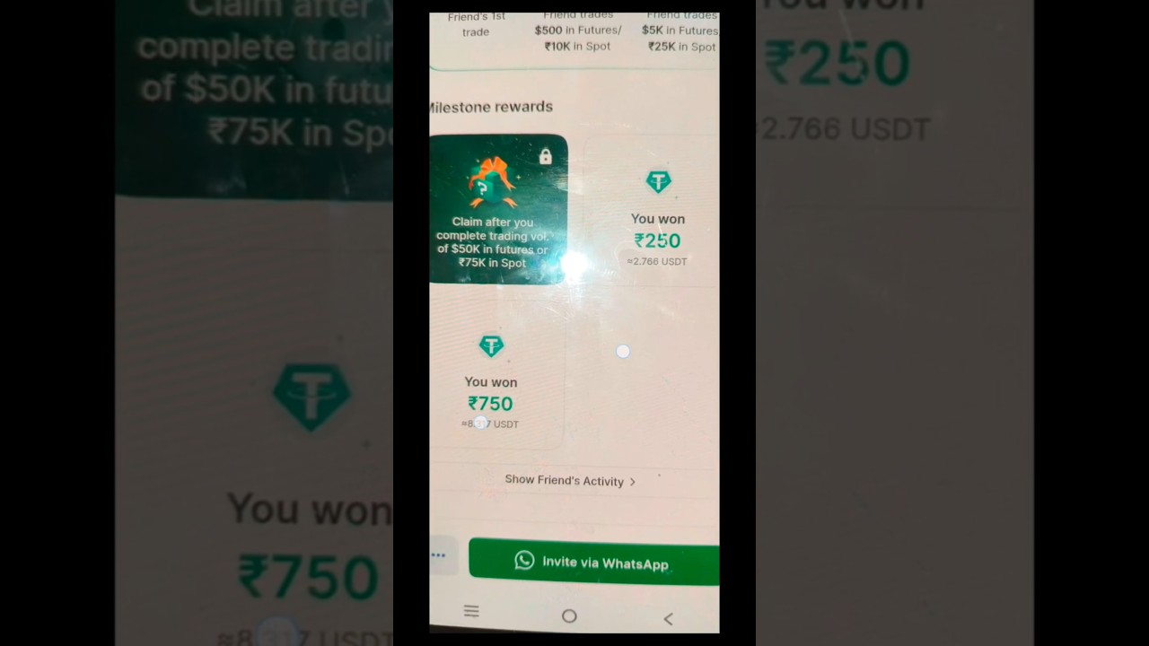 CoinDCX Referral Se ₹1000 Free Kaise Kamaye | Earn Instant Money 