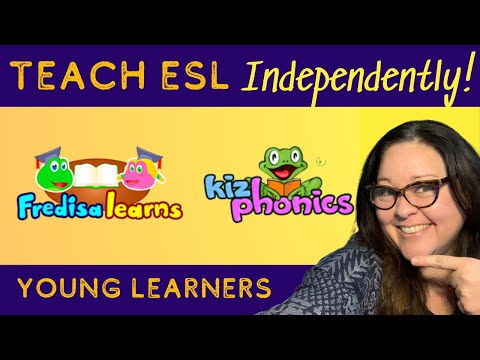 Young Learner Curriculum | Teach ESL Online Independently with FredisaLearns and KizPhonics