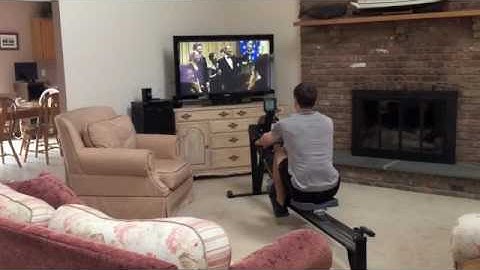 Concept2 Noise Level (Model D)- With TV On & Off