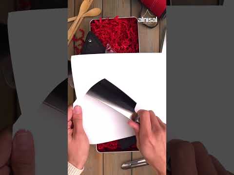جبنالكم سكينة شيف نصرت السكينة التي فازت كافضل سكين في عام 2017
