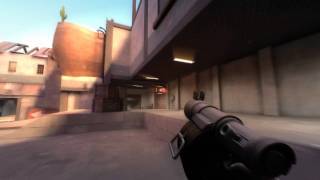 [Team Fortress 2] Demoman rollout/jump to mid @ cp_gullywash_pro (2 Versions)