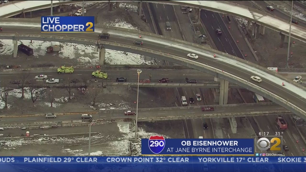 Icy Roads Causing Messy Morning Commute - YouTube