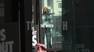 AOC Talks TOUGH While Speaking Behind Bullet-Proof Glass