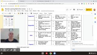Remote Learning Matrix
