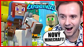 NOVÝ MINECRAFT JE KONEČNĚ TADY!🤩Minecraft Legends #1