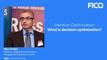 What Is Decision Optimization?