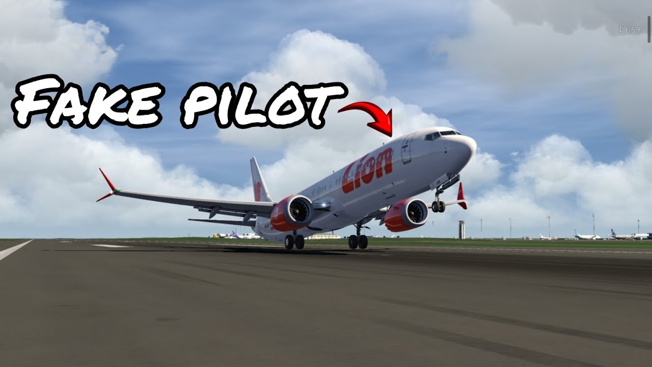 Fake pilot tries a real flight plan in aerofly fs global with lion air 737-max-9 from surabaya 